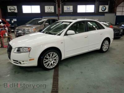 2008 Audi A4 A4 2.0T QU, white — VIN WAUDF78E48A140628, Copart