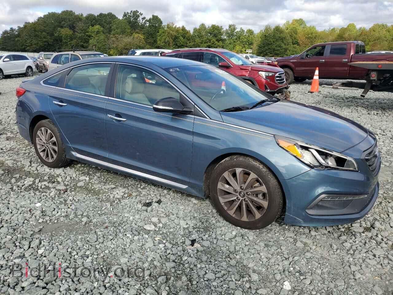 2016 HYUNDAI SONATA - VIN: 5NPE34AF3GH359721 - Фото 4