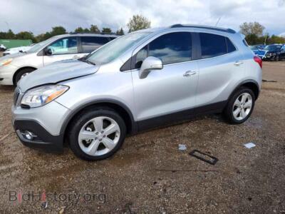 2015 Buick ENCORE, серебристый — VIN KL4CJCSBXFB254638, Copart