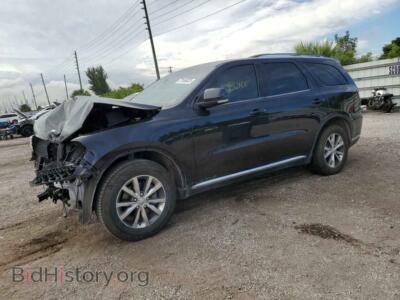 2016 Dodge DURANGO Limited, black — VIN 1C4RDHDG4GC483003, Copart
