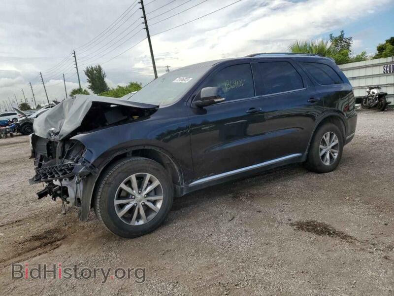 2016 Dodge DURANGO Limited (VIN 1C4RDHDG4GC483003) — photo 1 of 13, Copart, damage: front end