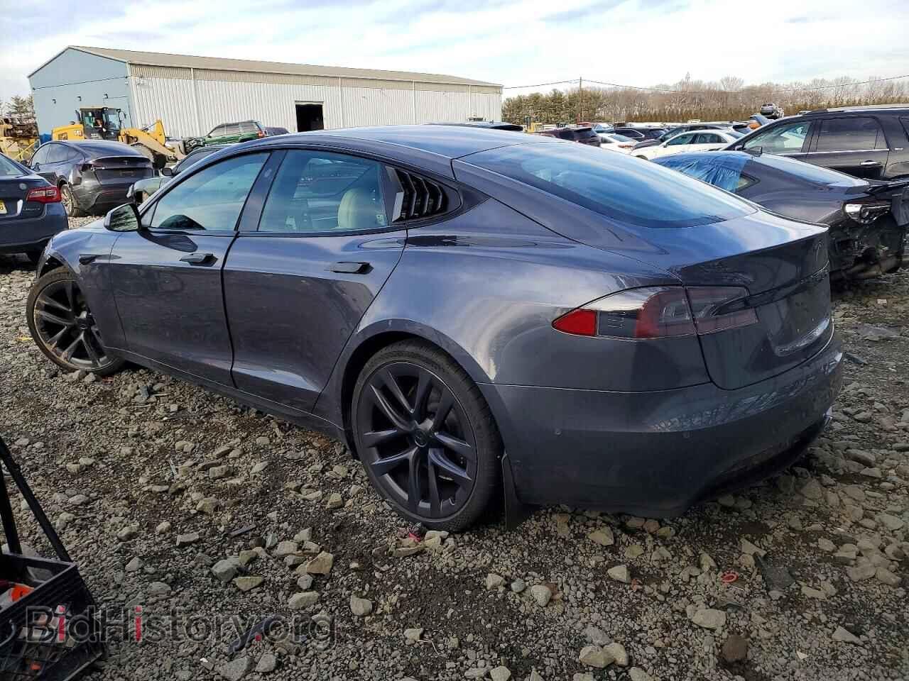 2021 TESLA MODEL S - VIN: 5YJSA1E59MF435932 - Фото 2