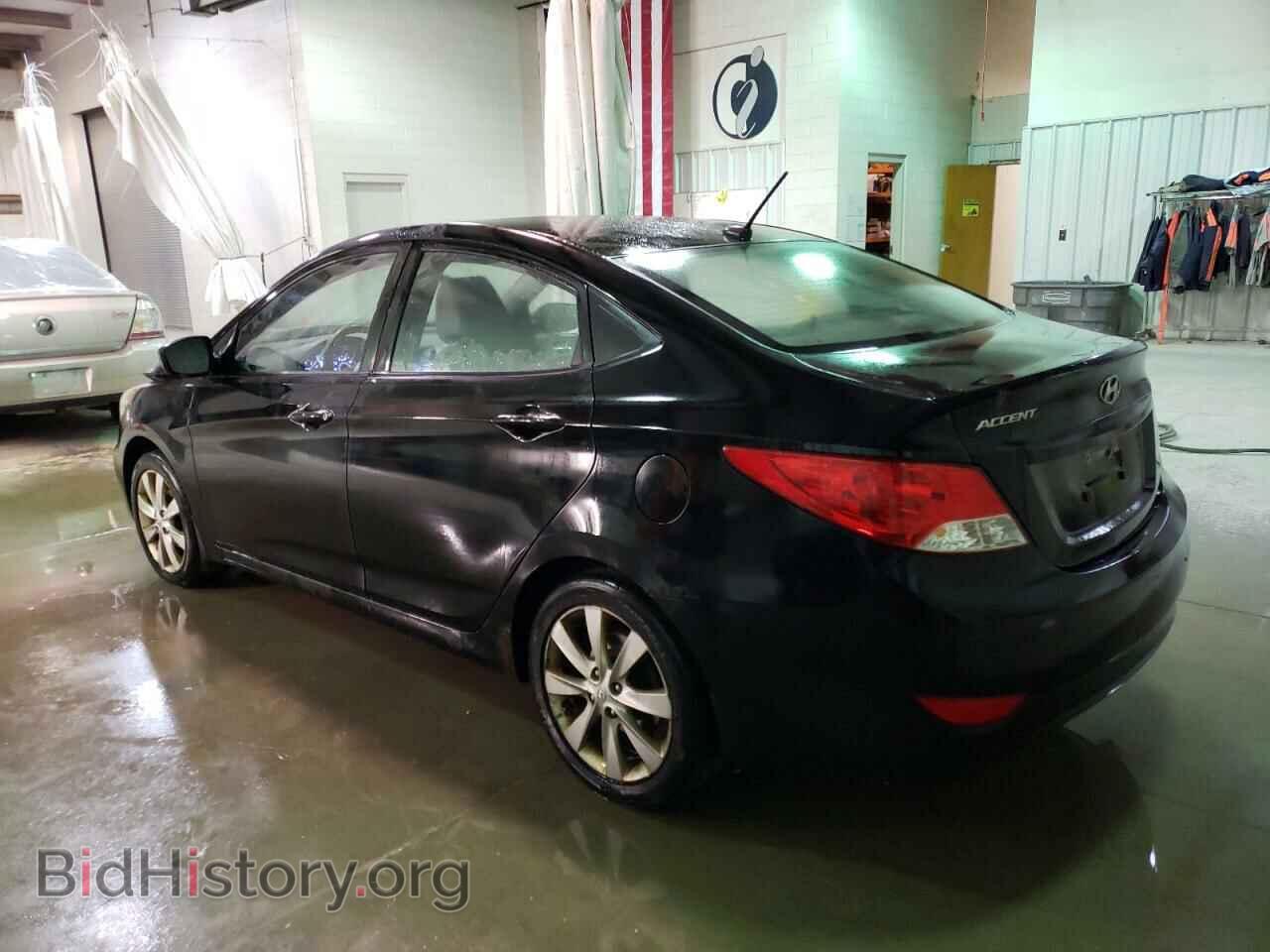 2012 HYUNDAI ACCENT - VIN: KMHCU4AE9CU183751 - Фото 2