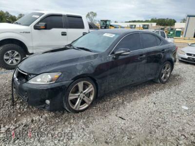 2011 Lexus IS 350, черный — VIN JTHBE5C28B5028279, Copart
