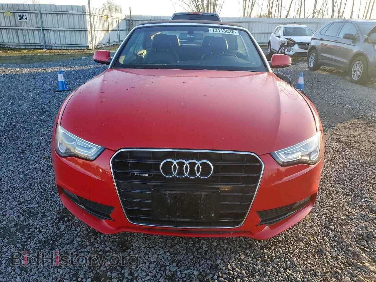 2013 AUDI A5 - VIN: WAULFAFH8DN004835 - Фото 5
