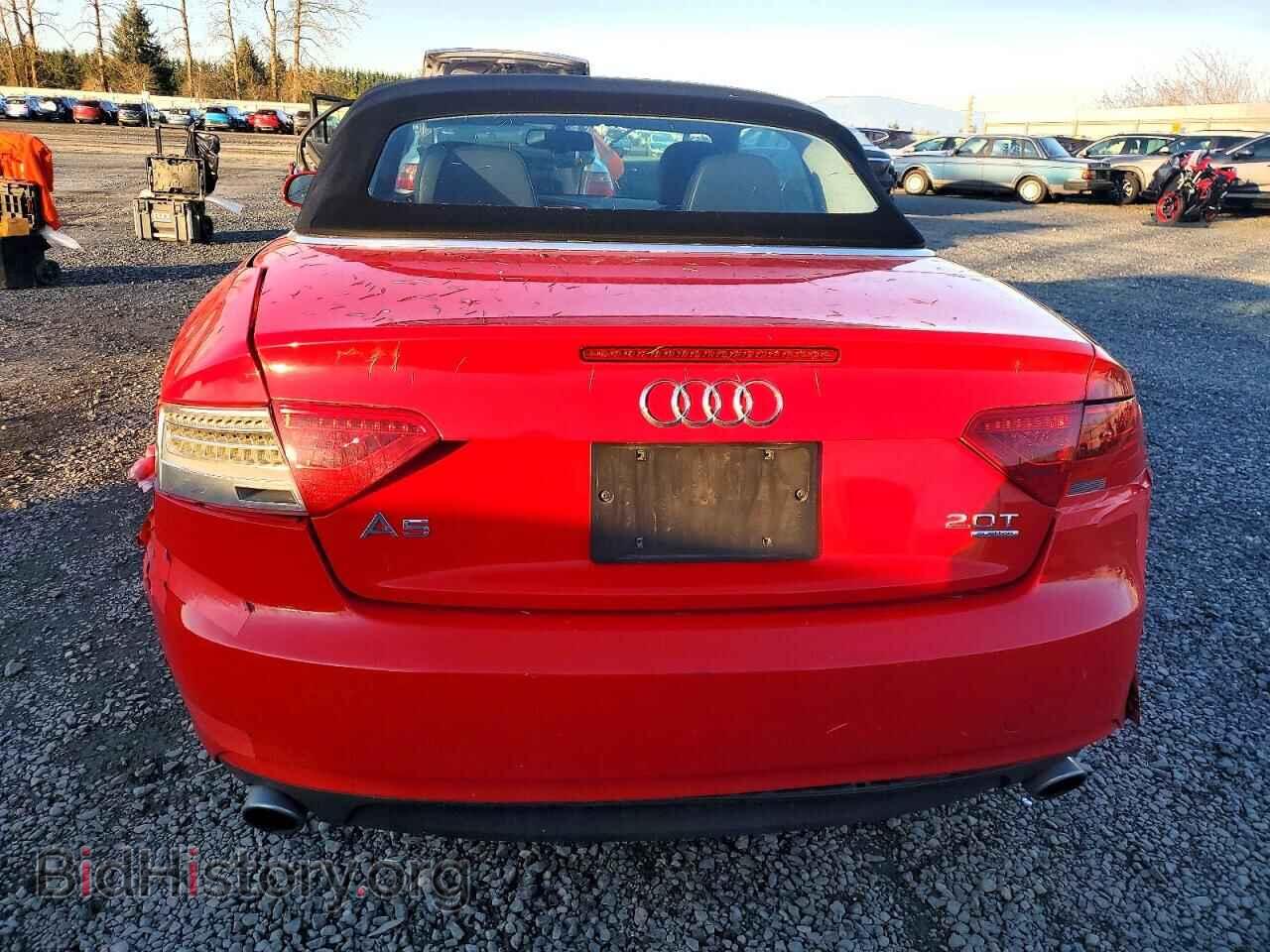 2013 AUDI A5 - VIN: WAULFAFH8DN004835 - Фото 6