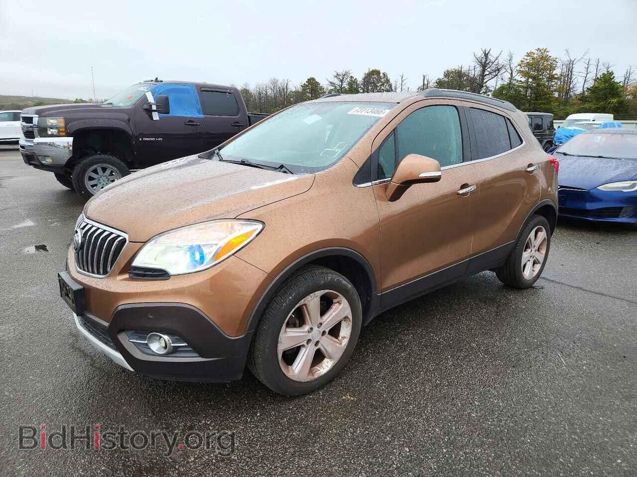 2016 Buick ENCORE Convenience (VIN KL4CJFSBXGB524048) — фото 1 из 13, Copart, повреждение: бок