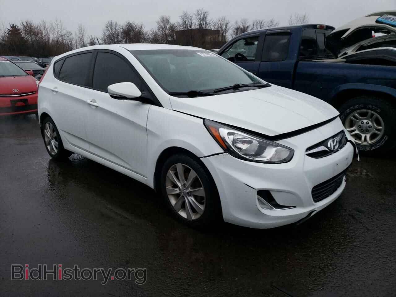 2013 HYUNDAI ACCENT - VIN: KMHCU5AE0DU076353 - Фото 4