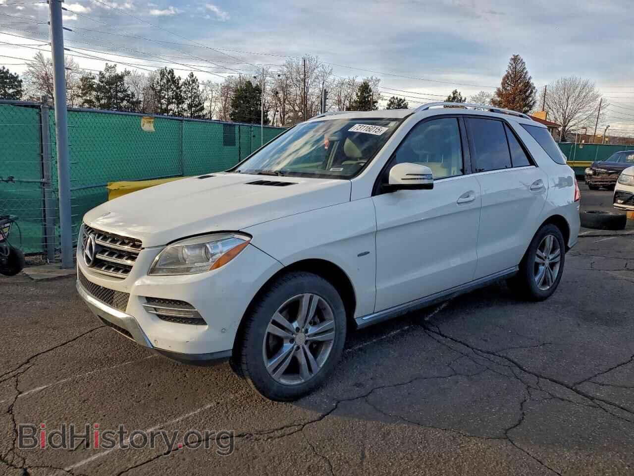 Photo 4JGDA5HB6CA029563 - MERCEDES-BENZ M-CLASS 2012