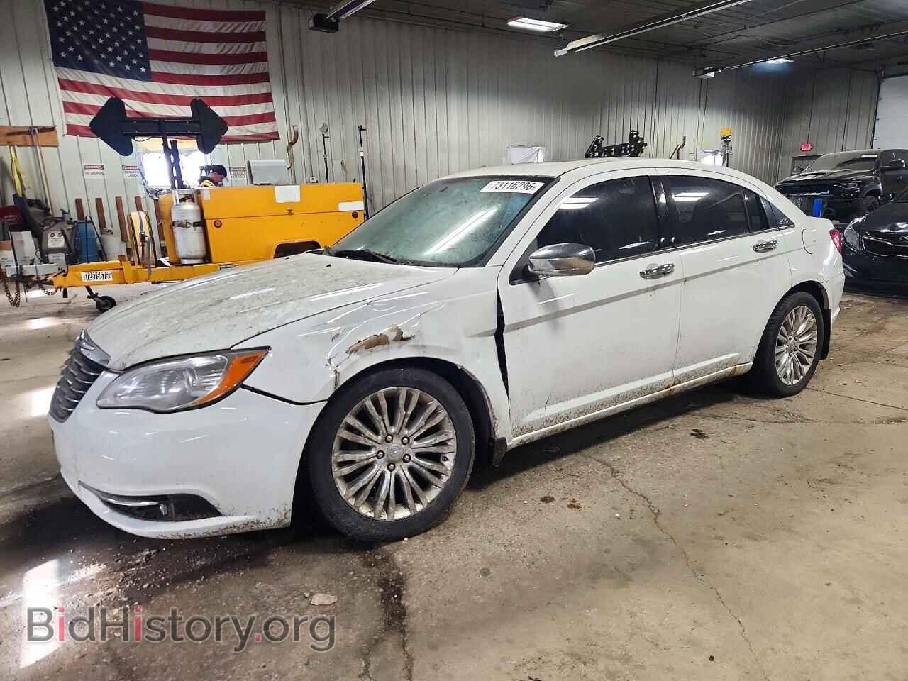 2013 Chrysler 200 Limited (VIN 1C3CCBCG5DN504680) — фото 1 из 12, Copart, повреждение: передняя часть