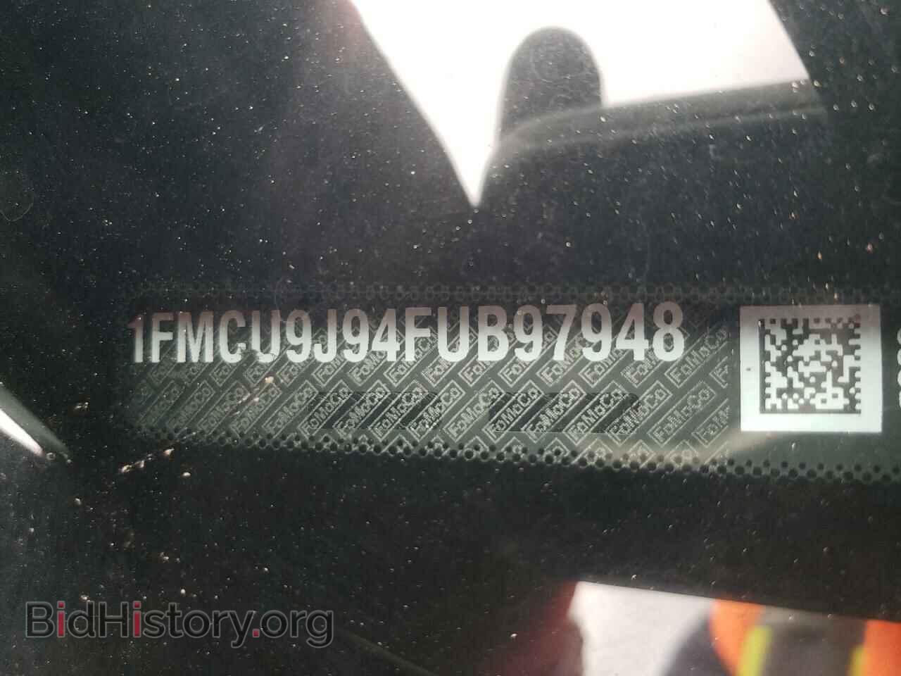2015 FORD ESCAPE - VIN: 1FMCU9J94FUB97948 - Фото 13