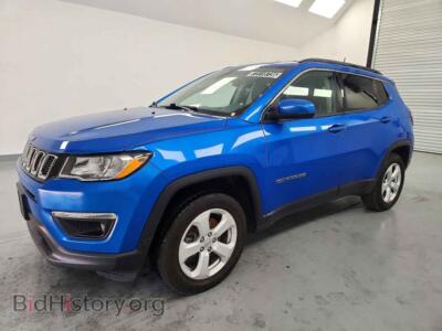 2020 Jeep COMPASS Latitude, blue — VIN 3C4NJDBB3LT156856, Copart
