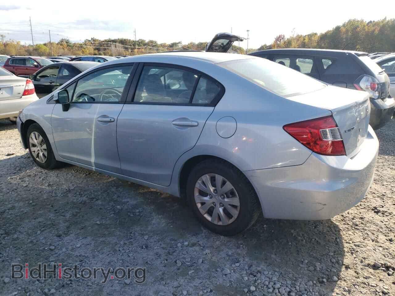 2012 HONDA CIVIC - VIN: 2HGFB2F52CH554189 - Фото 2