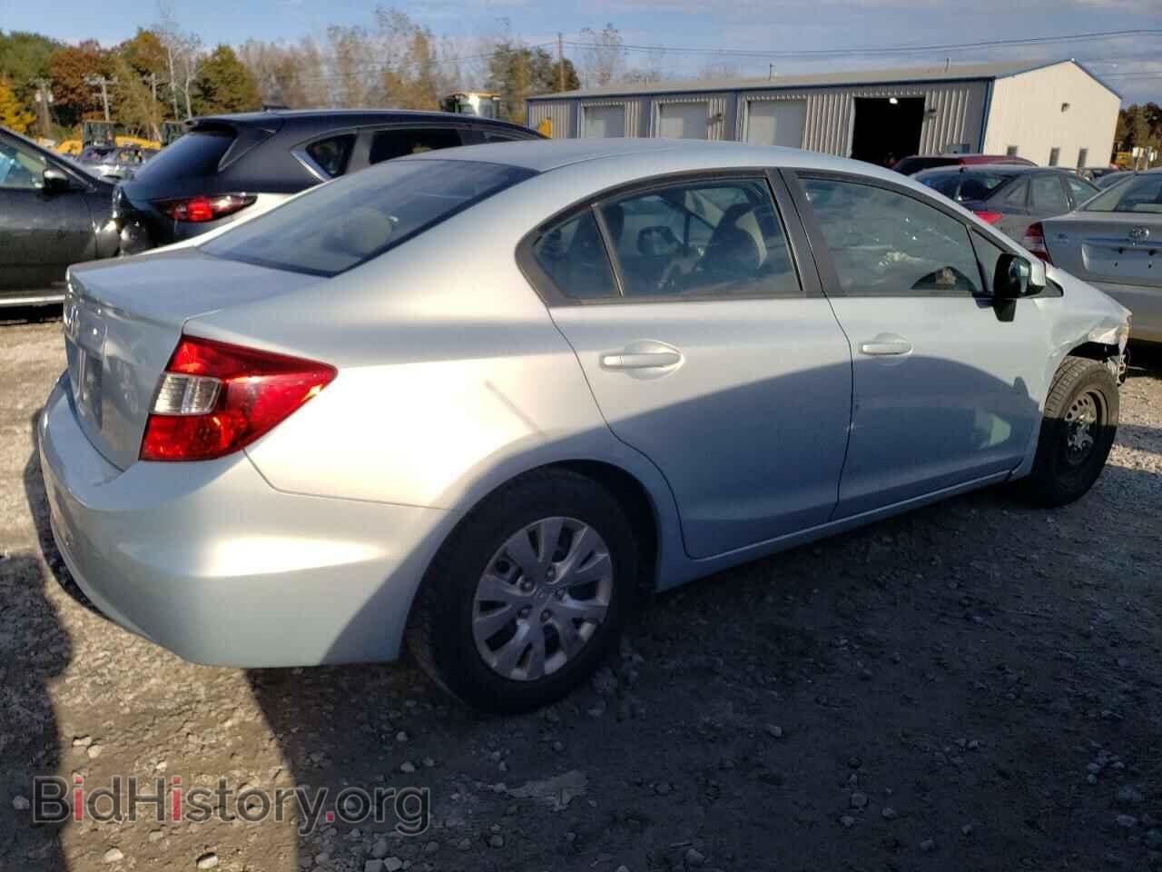 2012 HONDA CIVIC - VIN: 2HGFB2F52CH554189 - Фото 3