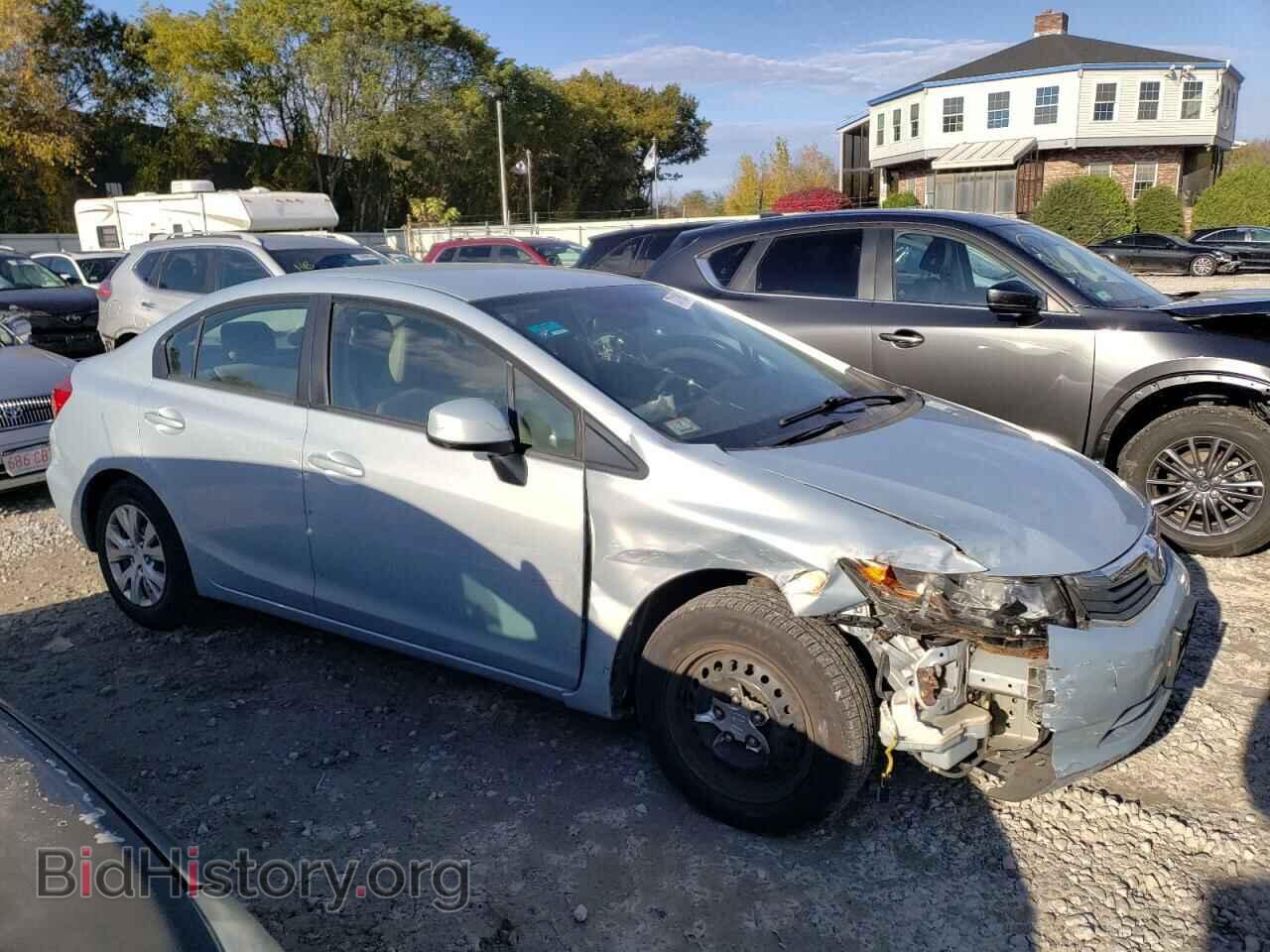 2012 HONDA CIVIC - VIN: 2HGFB2F52CH554189 - Фото 4