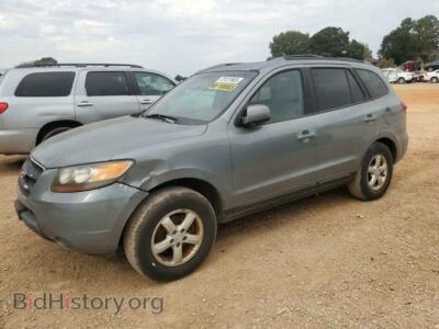 2007 Hyundai SANTA FE Santa FE G, gray — VIN 5NMSG13D37H115372, Copart