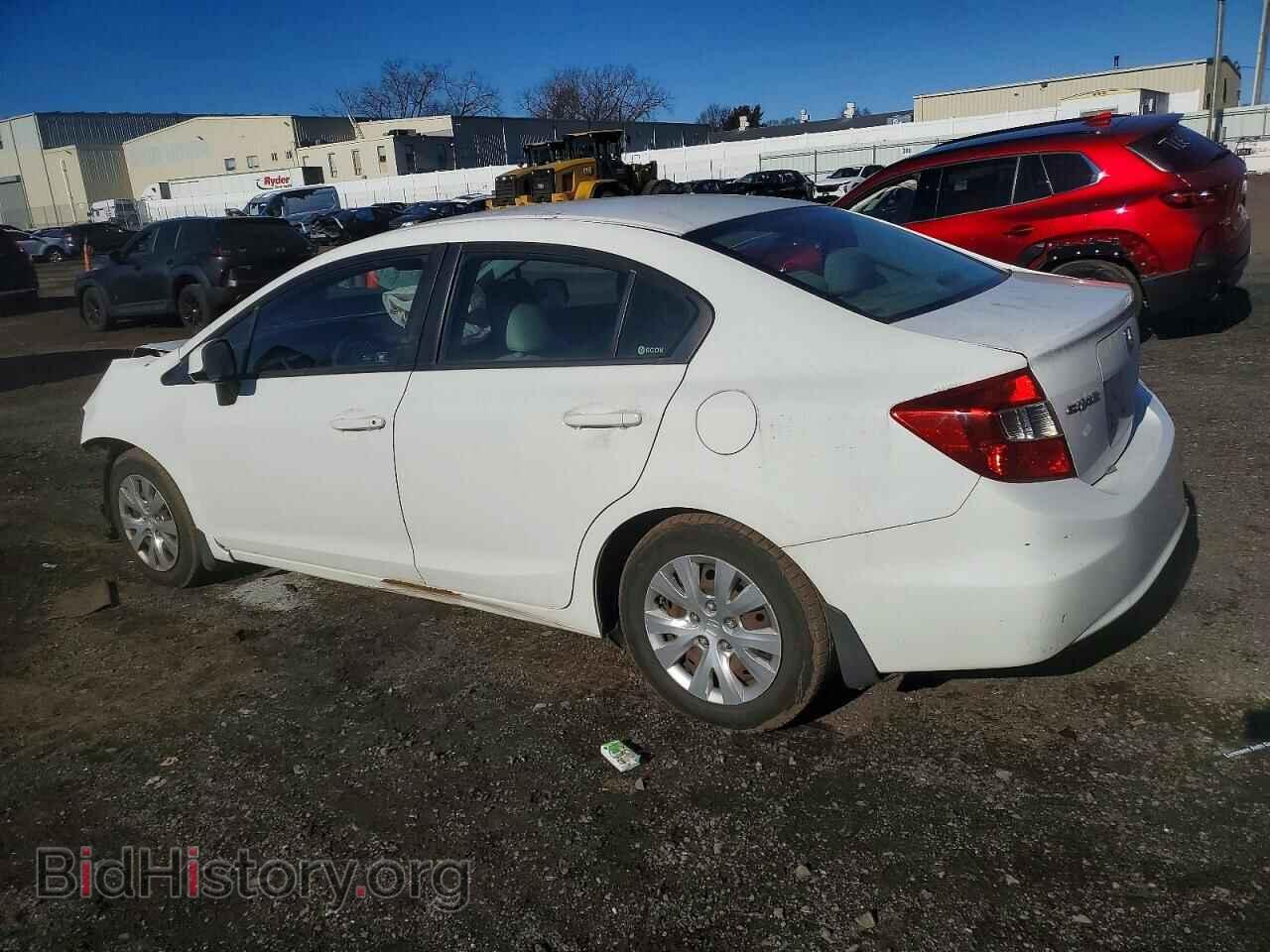 2012 HONDA CIVIC - VIN: 2HGFB2F51CH563417 - Фото 2