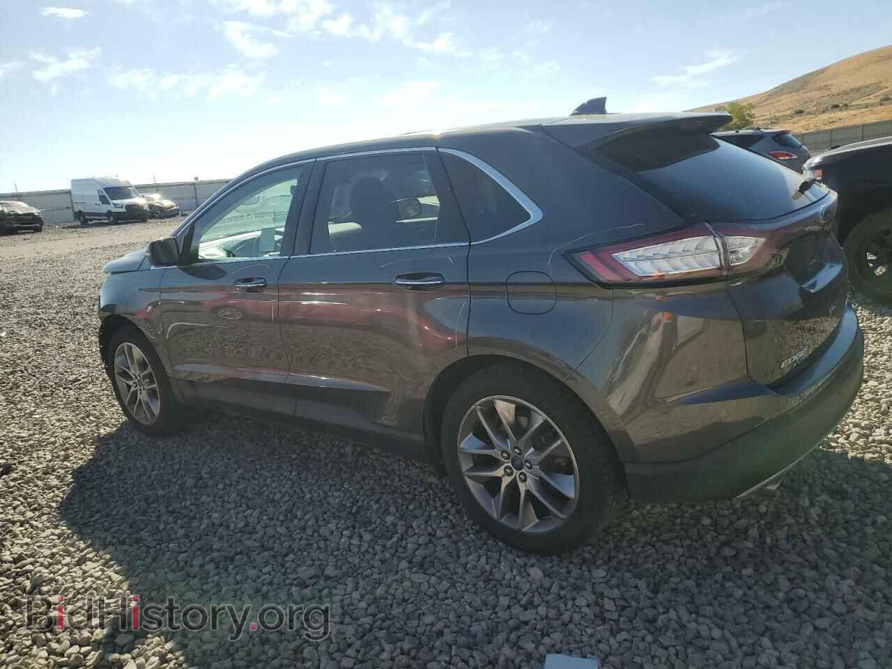 2015 FORD EDGE - VIN: 2FMTK4K97FBB82891 - Фото 2