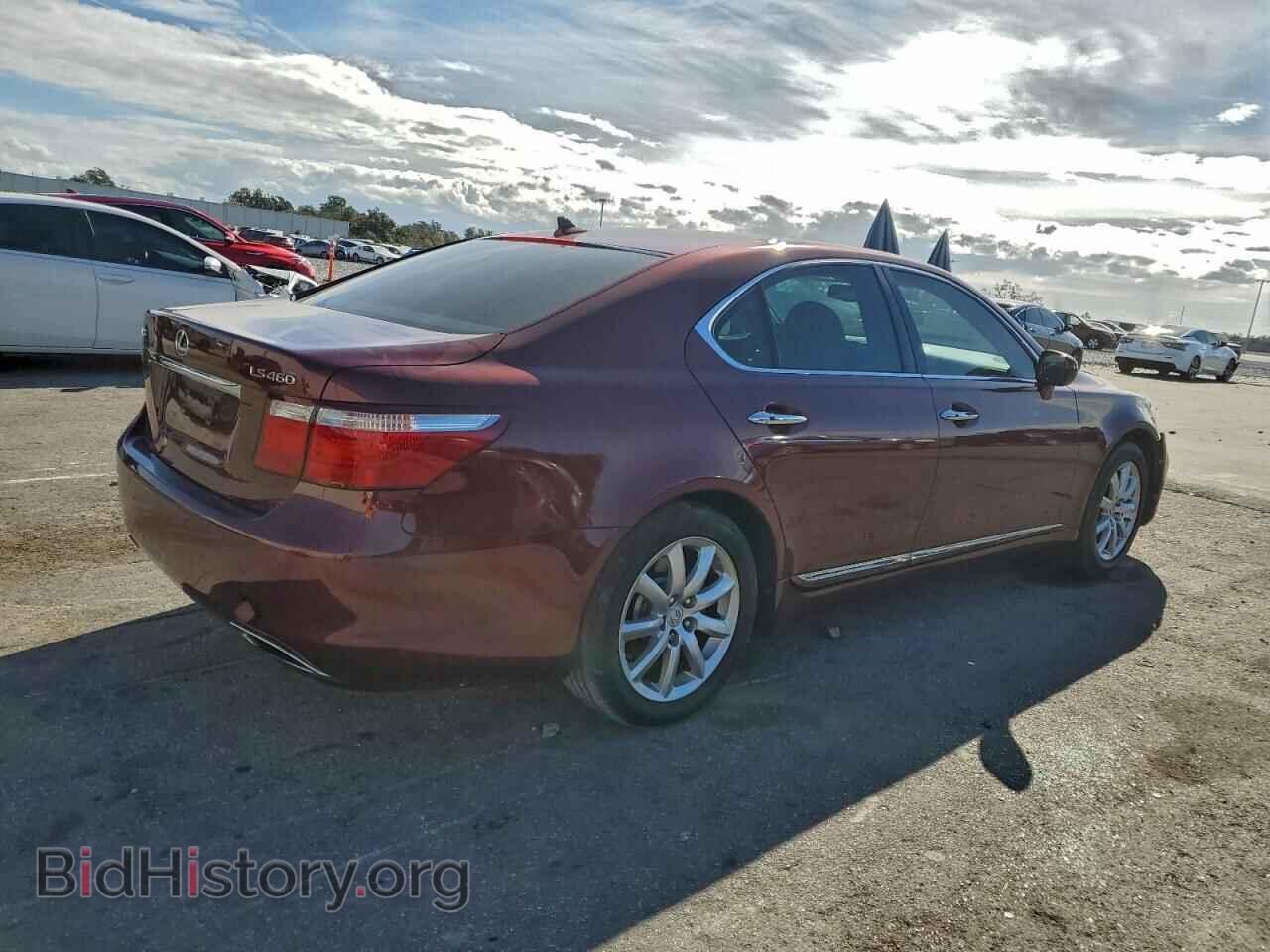 2008 LEXUS LS460 - VIN: JTHBL46F685071896 - Фото 3