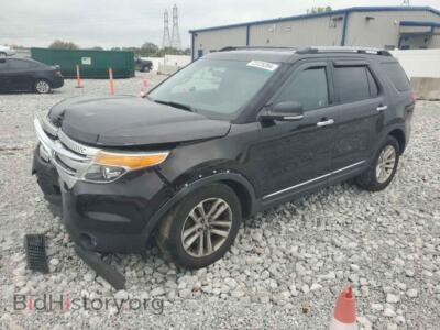 2013 Ford EXPLORER XLT, black — VIN 1FM5K7D81DGC43799, Copart