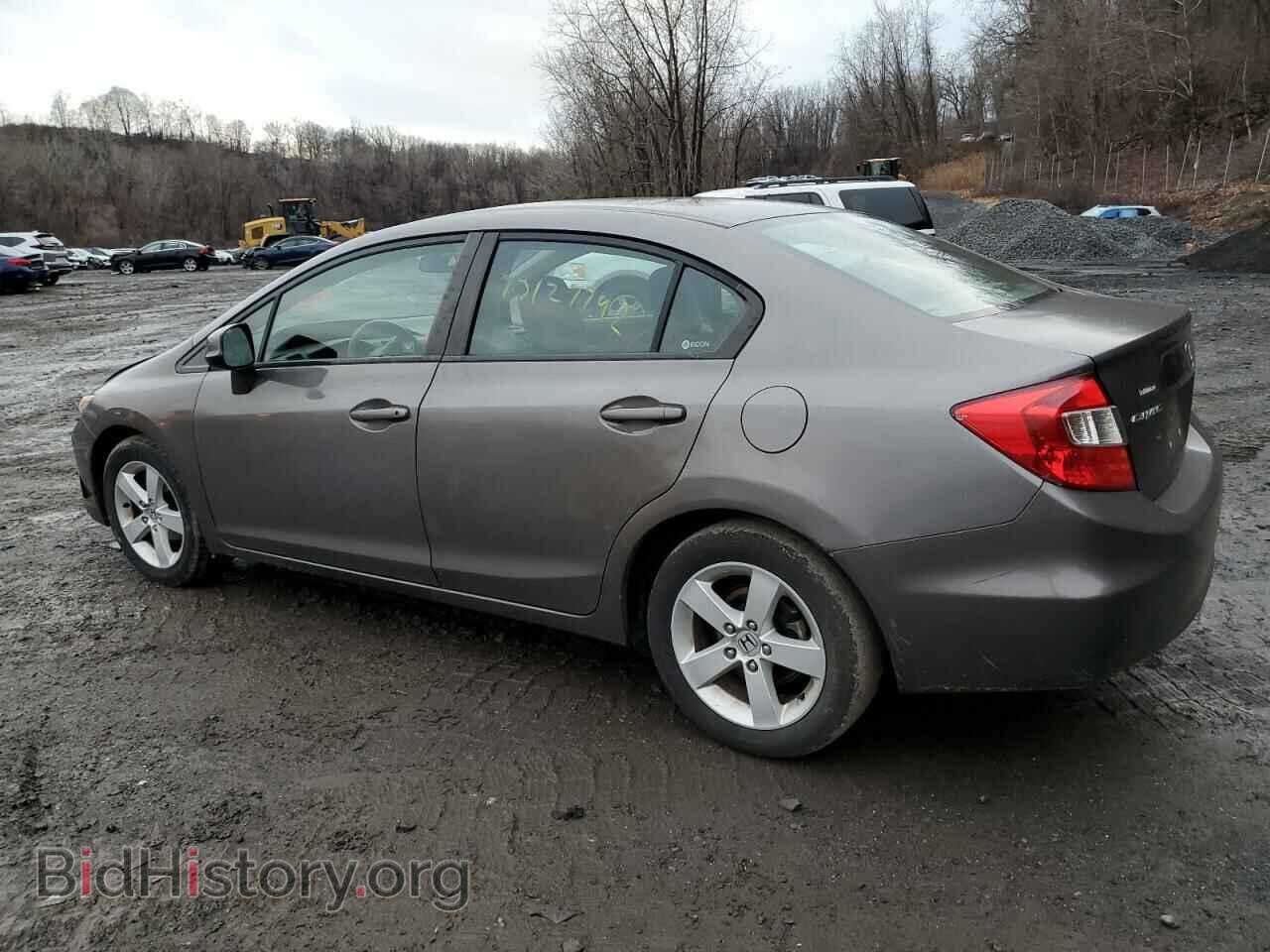 2012 HONDA CIVIC - VIN: 2HGFB2F83CH513483 - Фото 2