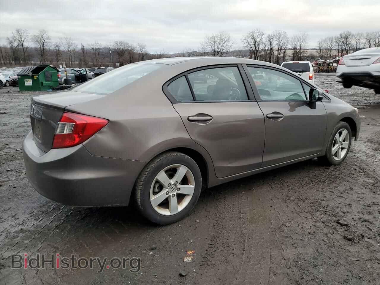 2012 HONDA CIVIC - VIN: 2HGFB2F83CH513483 - Фото 3