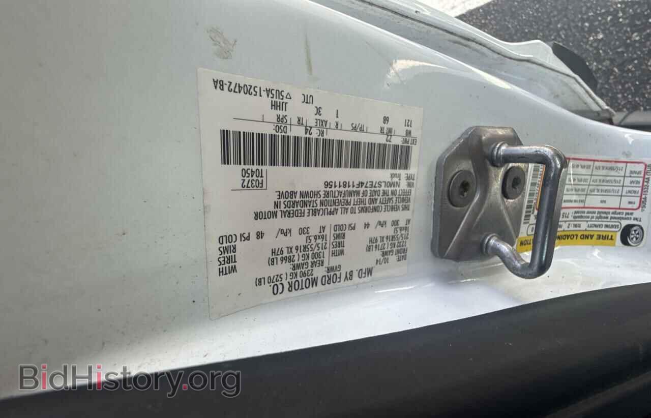 2015 FORD TRANSIT - VIN: NM0LS7E74F1181156 - Фото 10