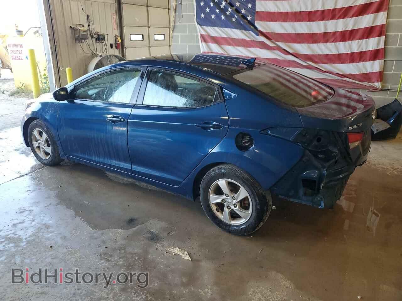 2014 HYUNDAI ELANTRA - VIN: KMHDH4AE1EU196621 - Photo 2
