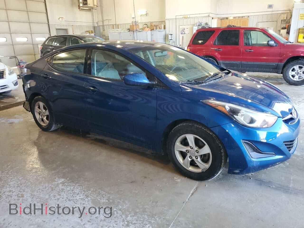 2014 HYUNDAI ELANTRA - VIN: KMHDH4AE1EU196621 - Photo 4