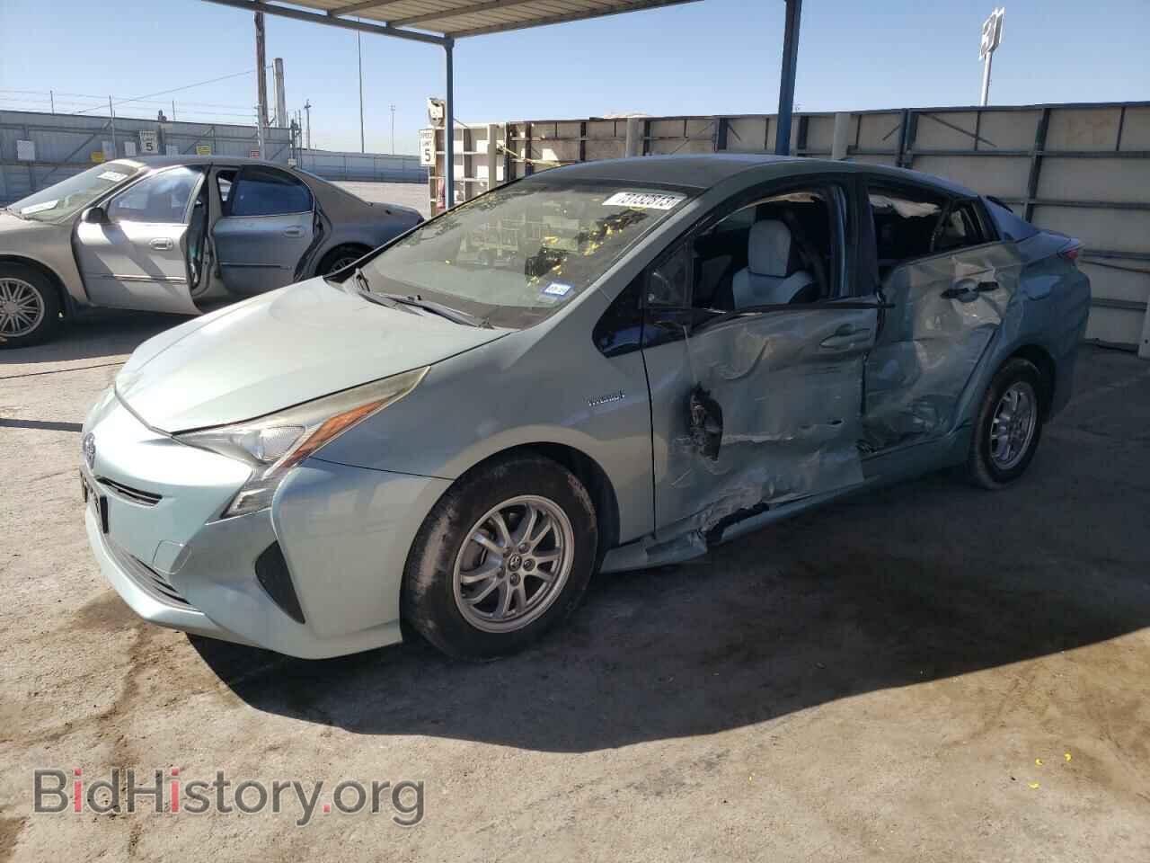 Photo JTDKARFU6G3506994 - TOYOTA PRIUS 2016
