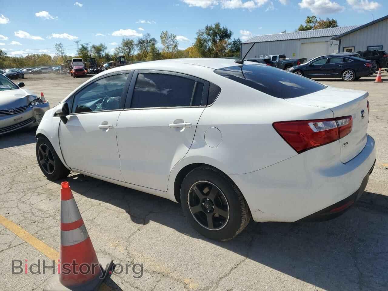 2014 KIA RIO - VIN: KNADM4A38E6417924 - Фото 2