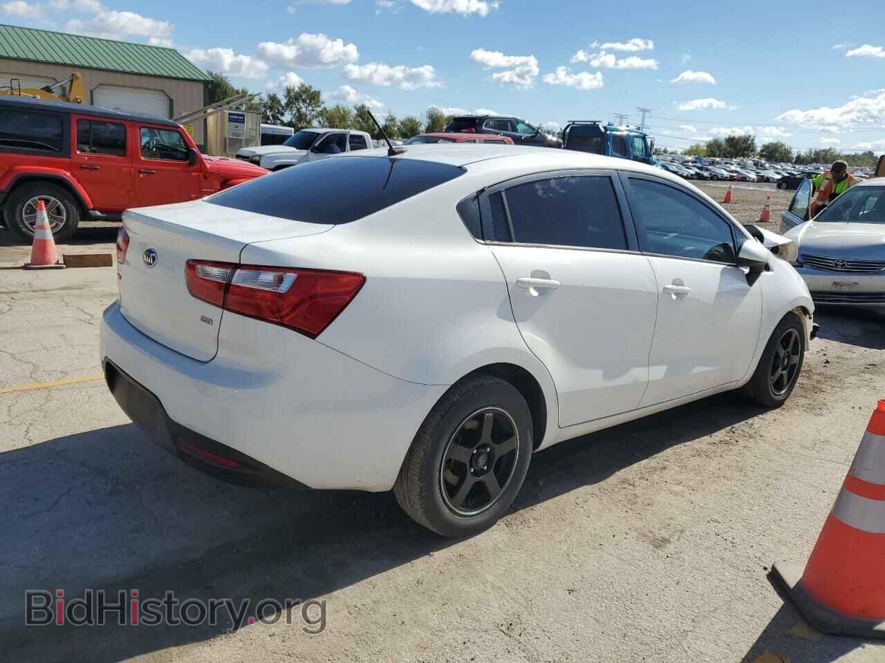 2014 KIA RIO - VIN: KNADM4A38E6417924 - Фото 3