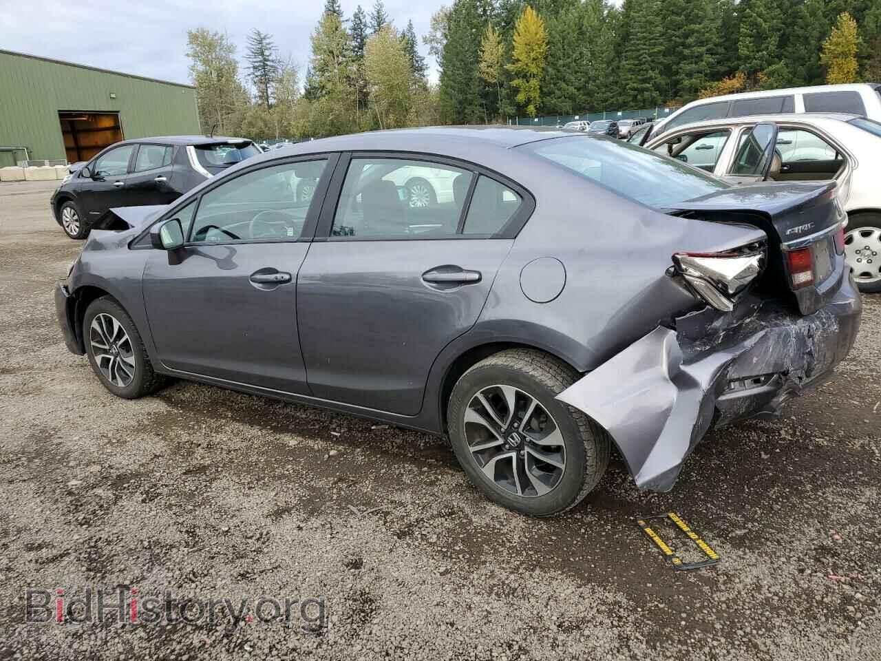 2015 HONDA CIVIC - VIN: 2HGFB2F86FH524112 - Фото 2
