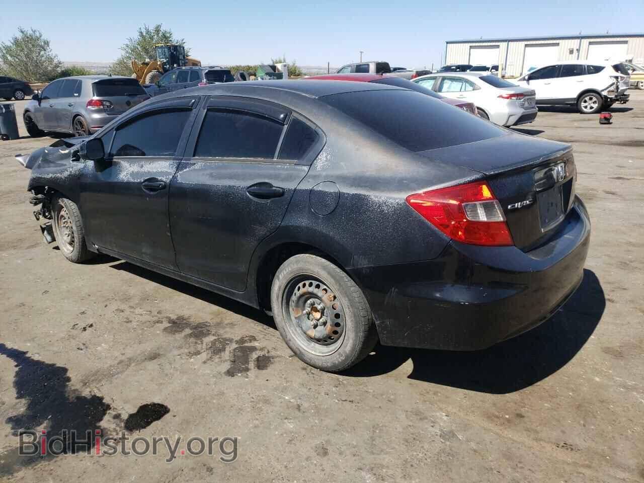 2012 HONDA CIVIC - VIN: 2HGFB2F54CH588442 - Фото 2