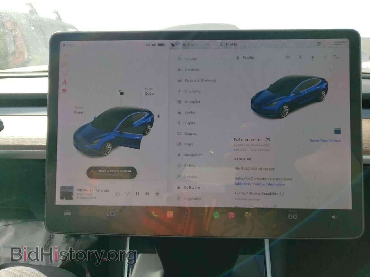 2018 TESLA MODEL 3 - VIN: 5YJ3E1EB9JF187272 - Фото 9