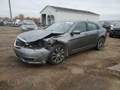 2013 Chrysler 200 200 Limite, gray — VIN 1C3CCBCG0DN578766, Copart