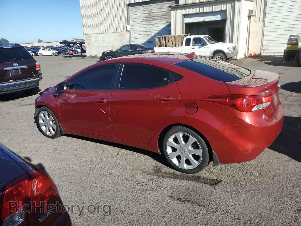 2012 HYUNDAI ELANTRA - VIN: KMHDH4AE3CU457616 - Фото 2