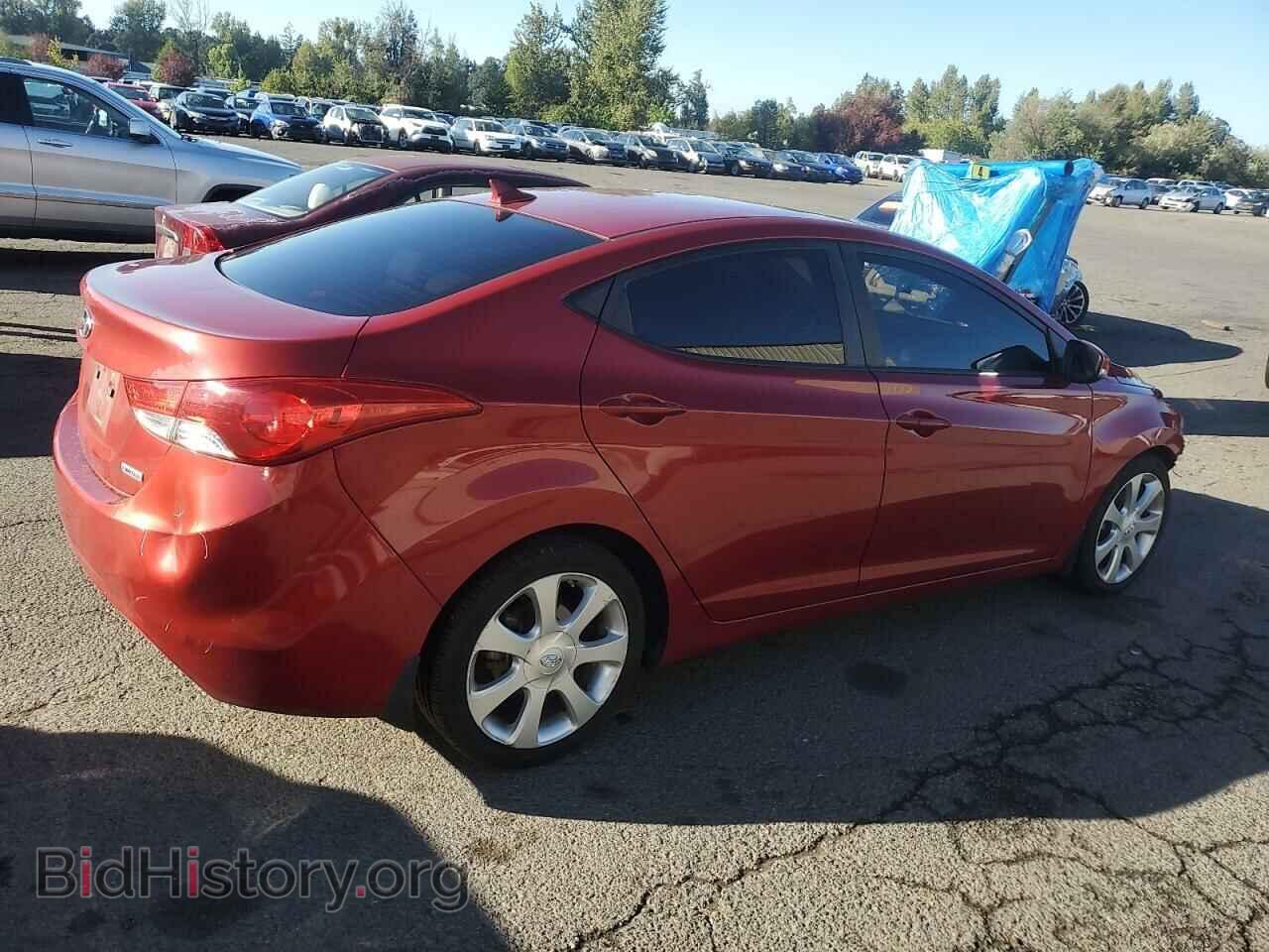 2012 HYUNDAI ELANTRA - VIN: KMHDH4AE3CU457616 - Фото 3