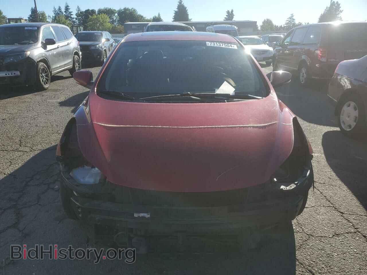 2012 HYUNDAI ELANTRA - VIN: KMHDH4AE3CU457616 - Фото 5
