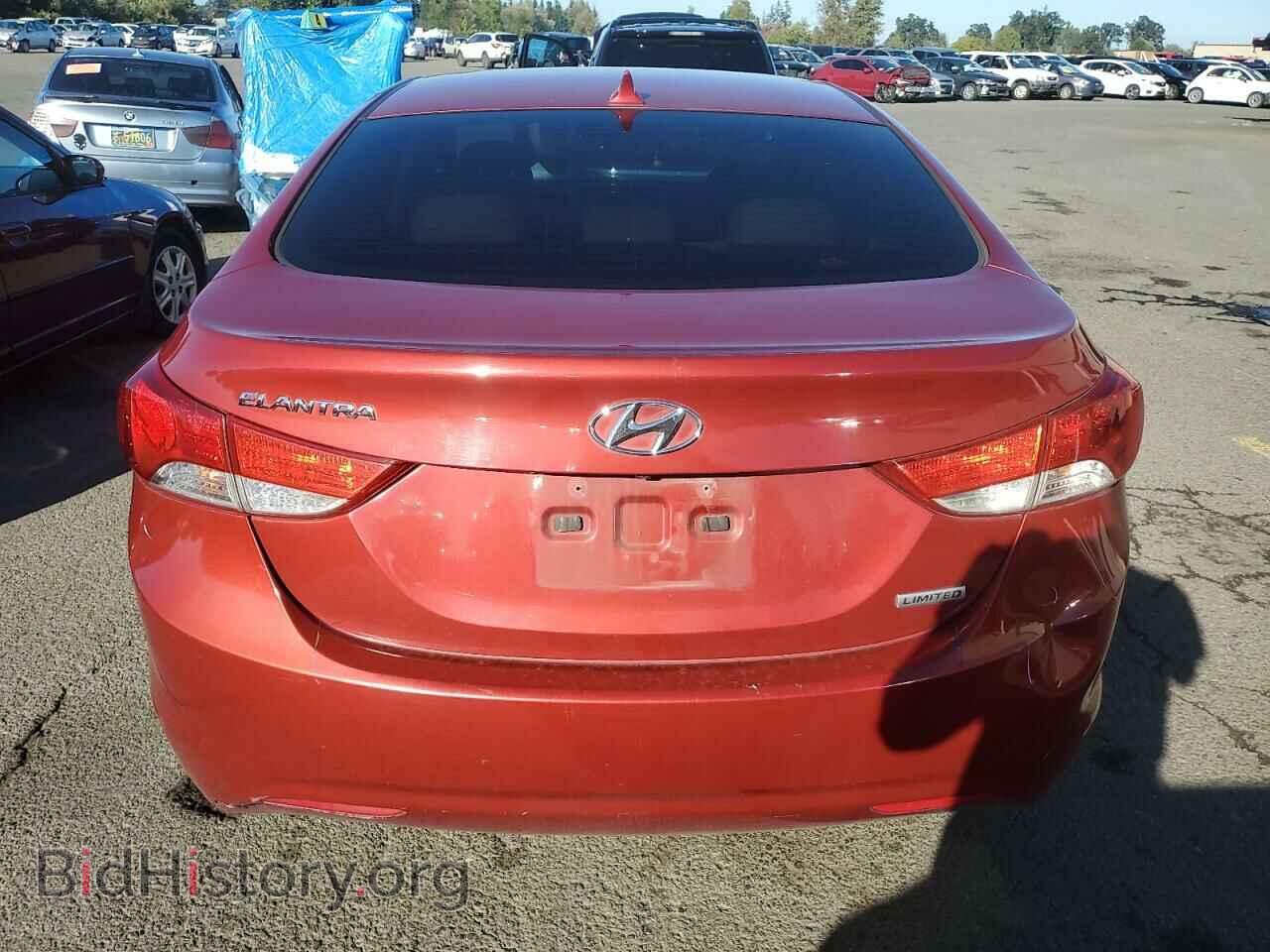 2012 HYUNDAI ELANTRA - VIN: KMHDH4AE3CU457616 - Фото 6
