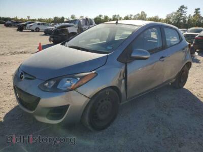 2014 Mazda 2 MAZDA2 SPO, серый — VIN JM1DE1KY7E0181861, Copart
