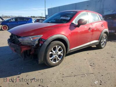 2016 Mazda CX-3 Sport, красный — VIN JM1DKFB70G0128449, Copart