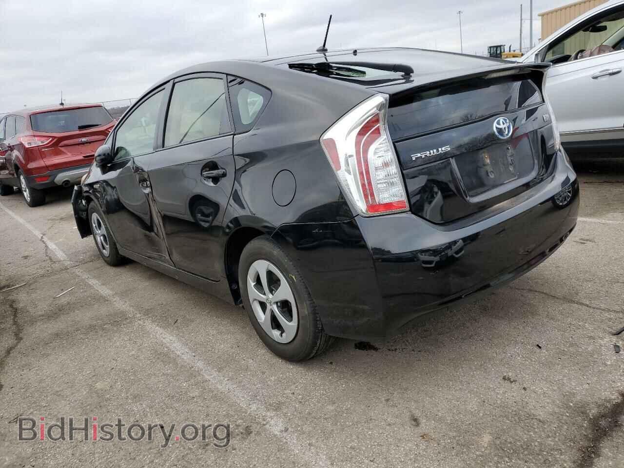 2012 TOYOTA PRIUS - VIN: JTDKN3DU4C5505541 - Фото 2
