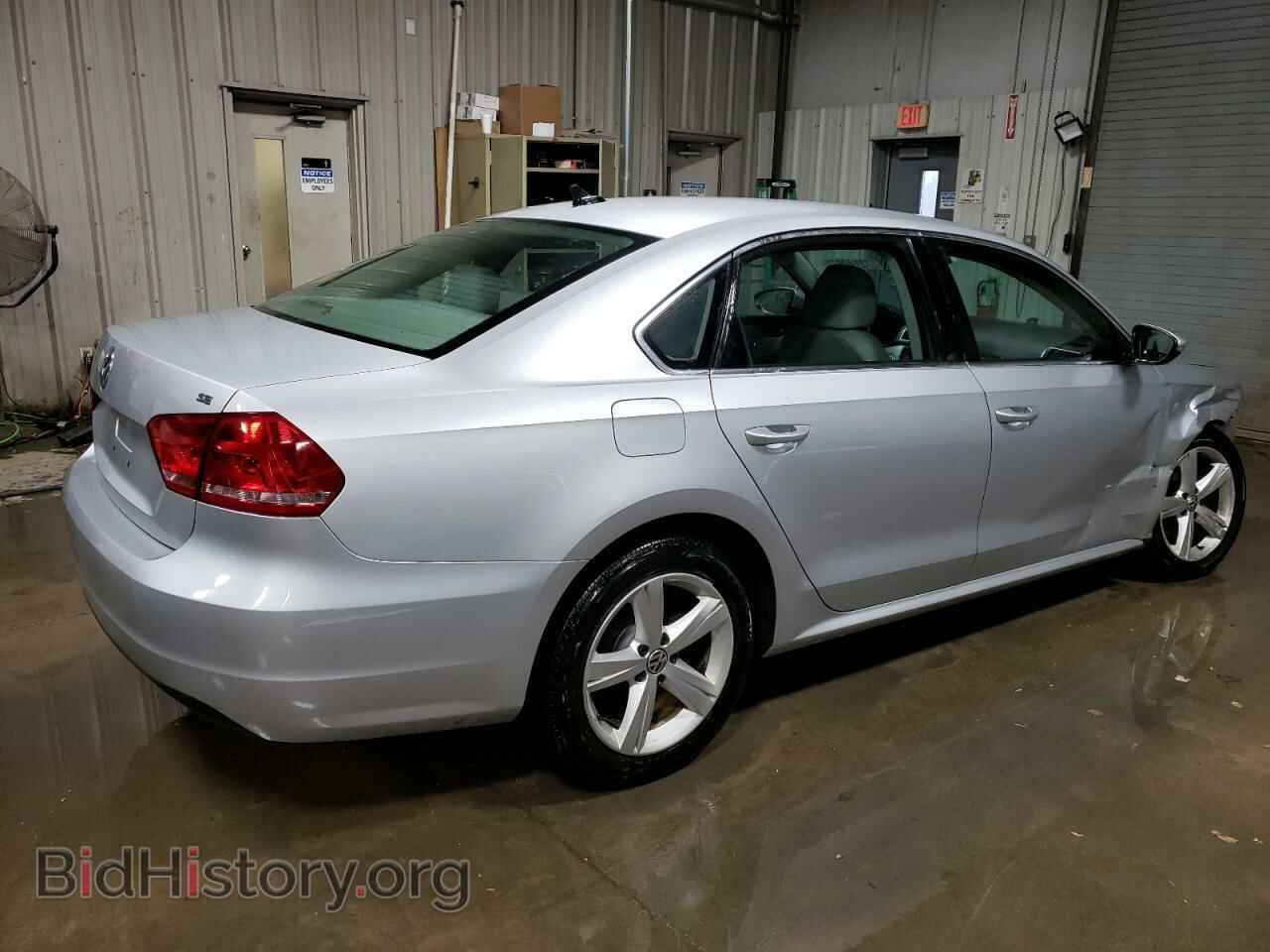 2012 VOLKSWAGEN PASSAT - VIN: 1VWBH7A39CC059809 - Фото 3