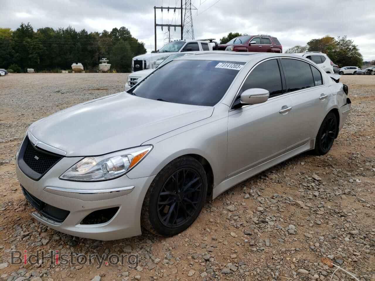 Photo KMHGC4DD2CU184232 - HYUNDAI GENESIS 2012