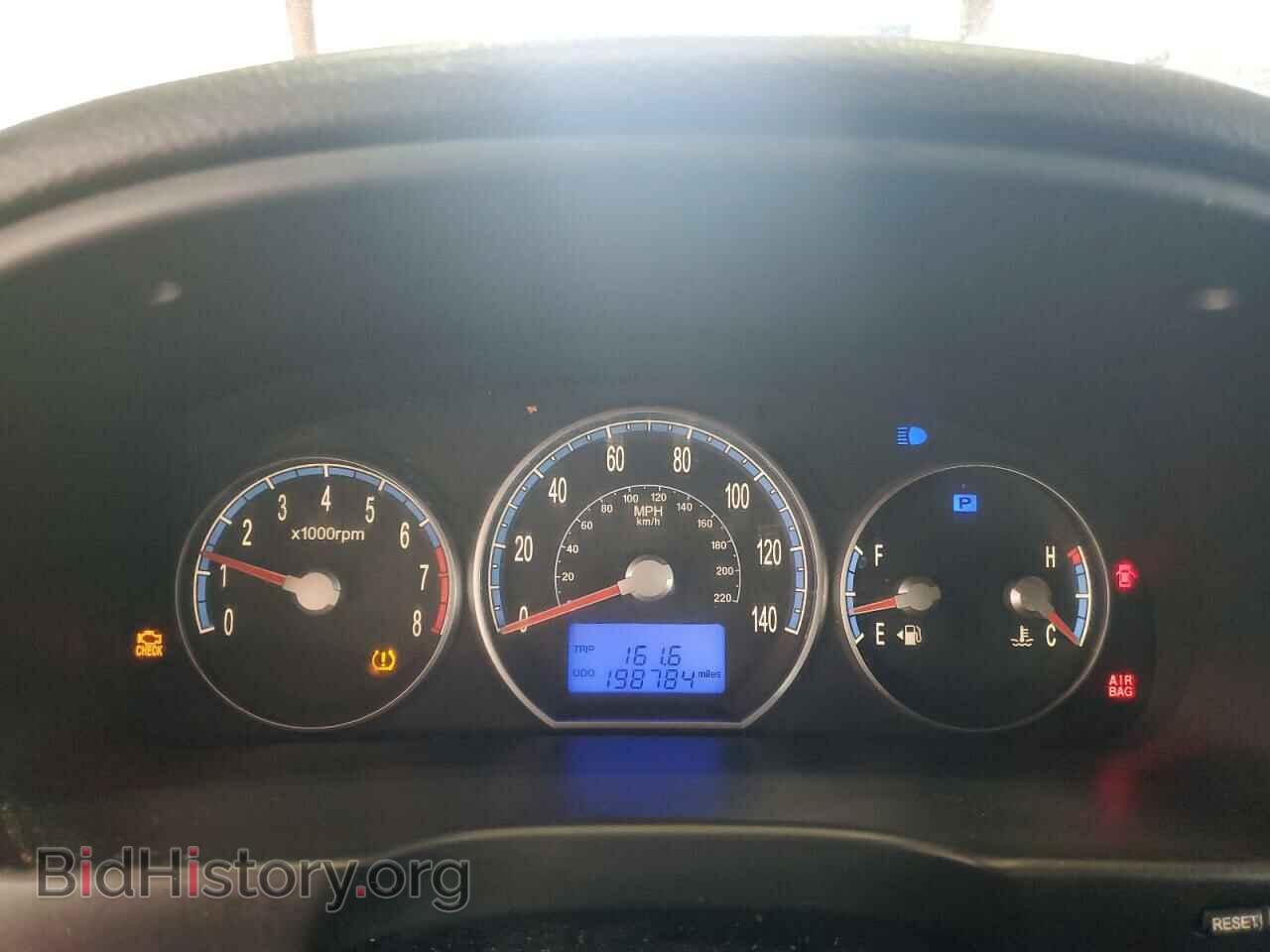 2009 HYUNDAI SANTA FE - VIN: 5NMSG13D39H255361 - Фото 9