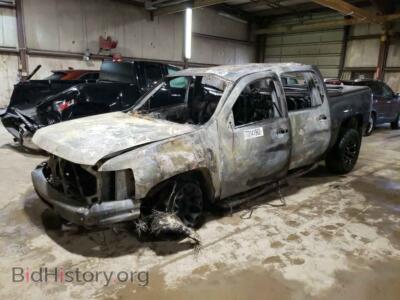 2012 Chevrolet SILVERADO, черный — VIN 3GCUKTE21CG135902, Copart