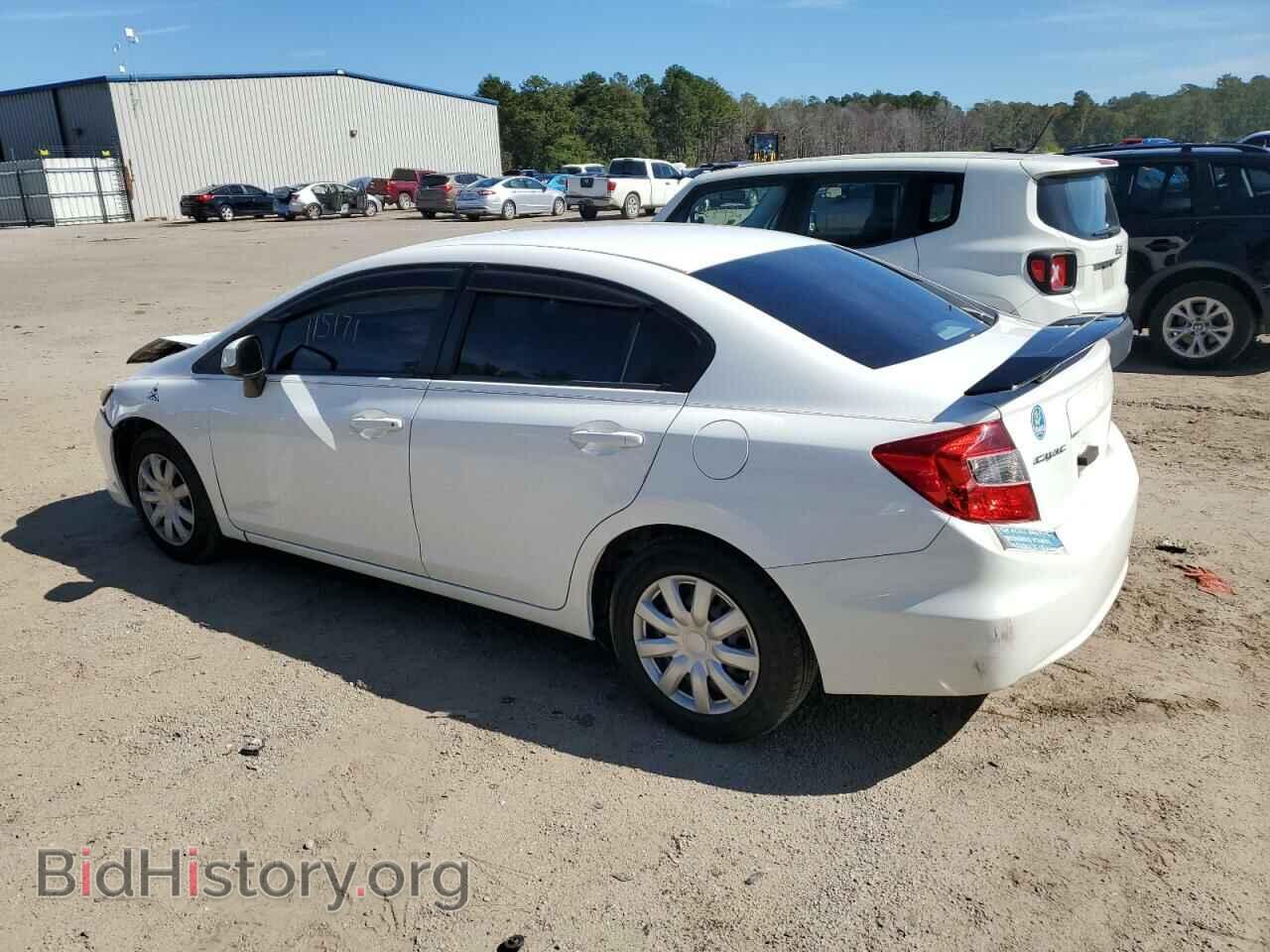 2012 HONDA CIVIC - VIN: 19XFB2F54CE016961 - Фото 2