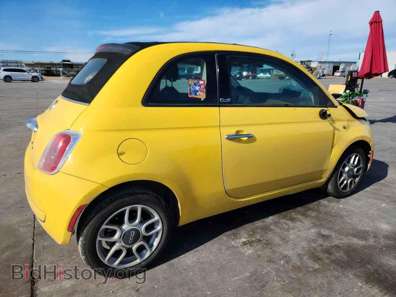 2012 FIAT 500 - VIN: 3C3CFFDR4CT120449 - Фото 3