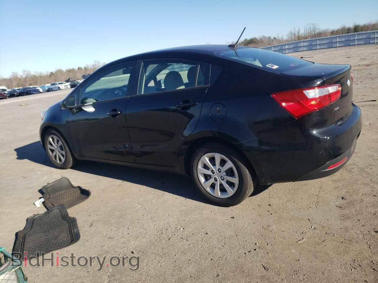 2014 KIA RIO - VIN: KNADM4A37E6325820 - Фото 2